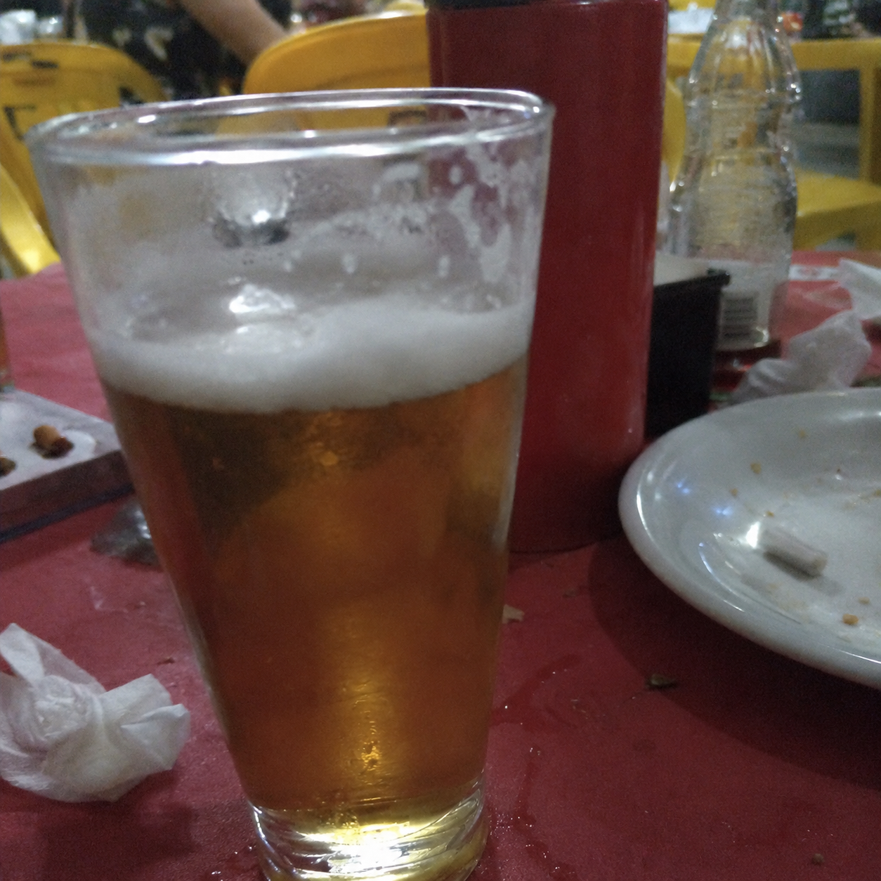 Antes — chopp foto amadora