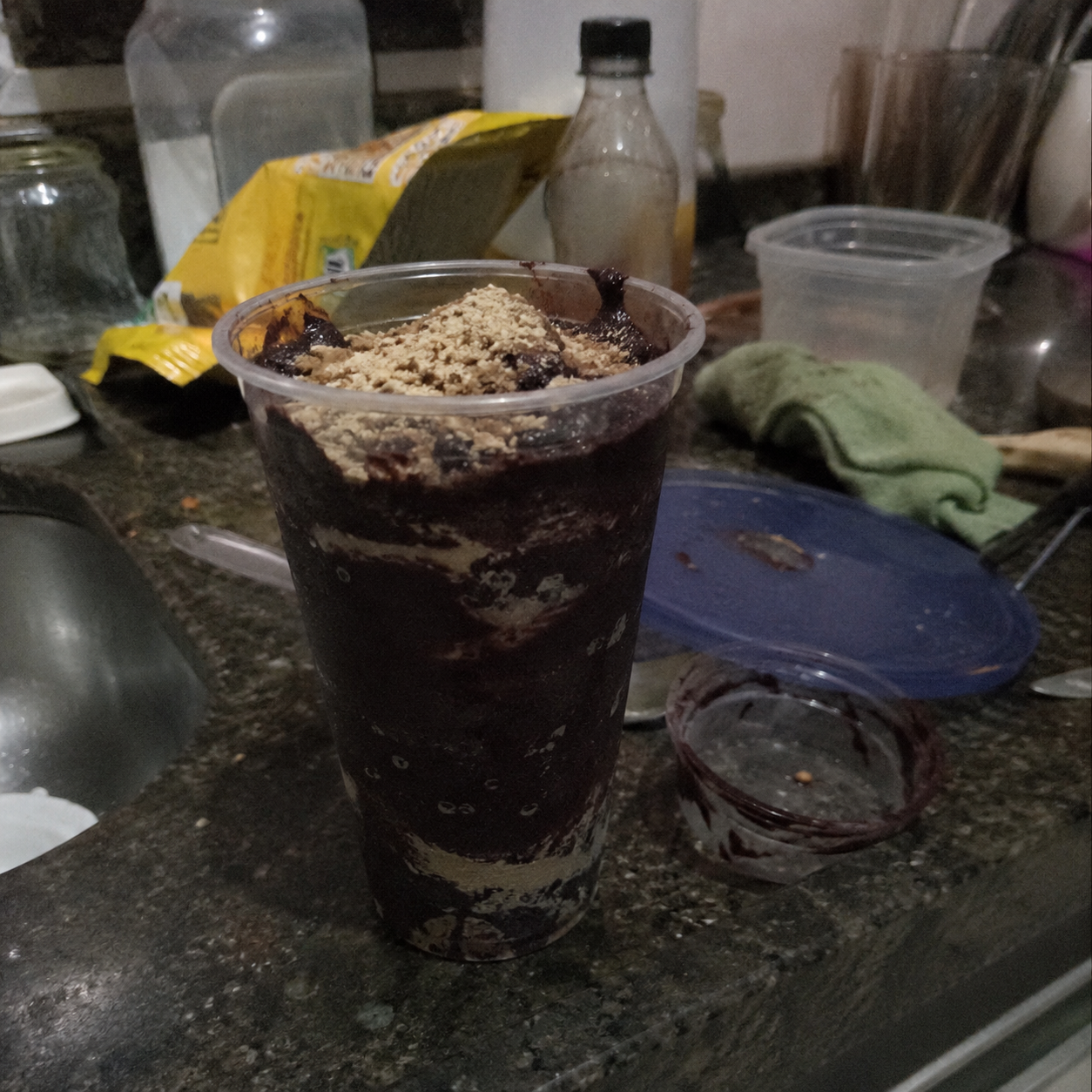 Antes — açaí foto amadora